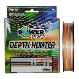 Шнур плетеный POWER PRO Depth Hunter 150м разноцветный