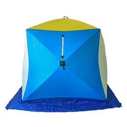 Палатка-куб зимняя СТЭК Куб-2 Long трехслойная