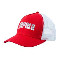 Кепка RAPALA Logo Splash с сеткой красная